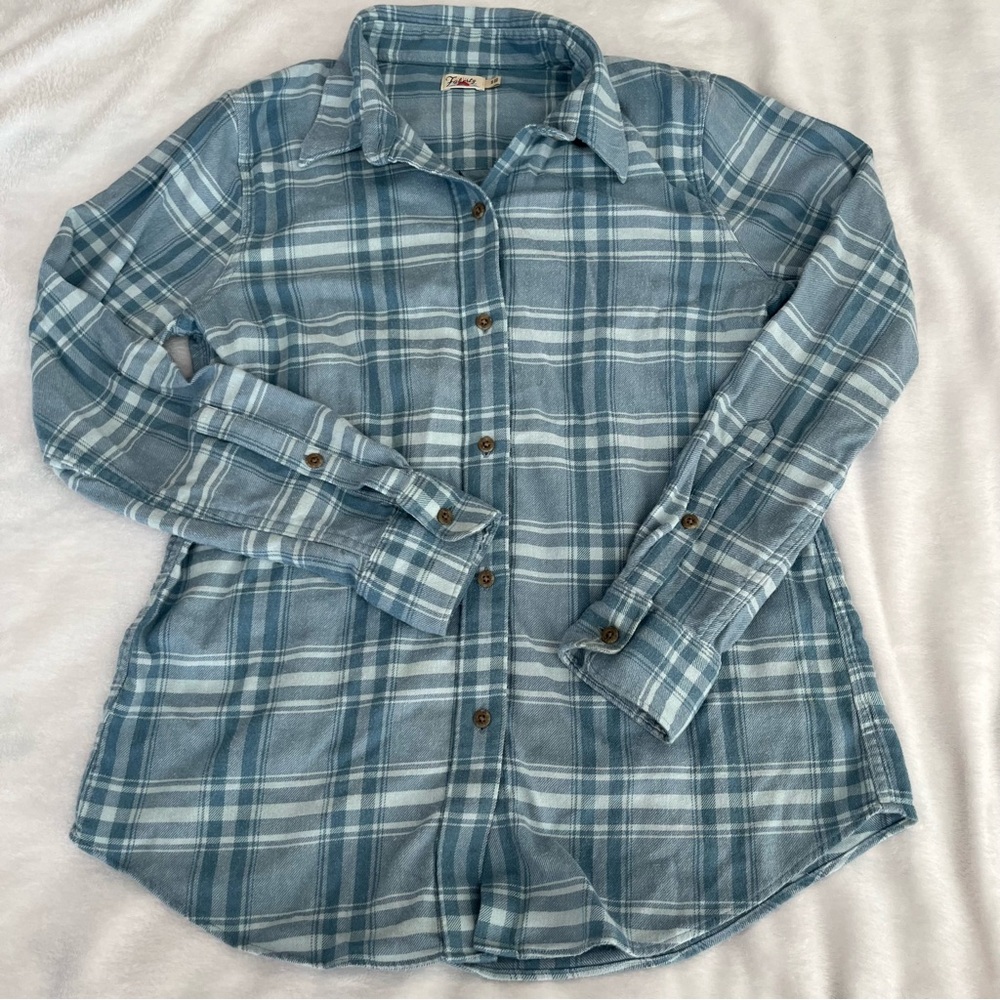 Faherty Plaid Soft Flannel Shirt
